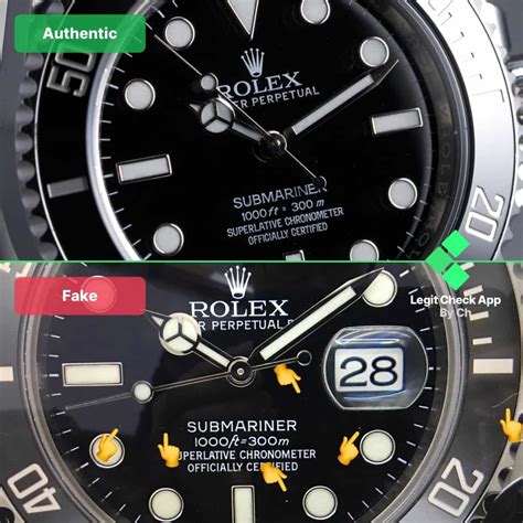 rolex submariner replica vs original|how to check Rolex authenticity.